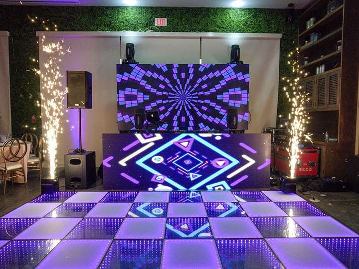 Piste de danse LED