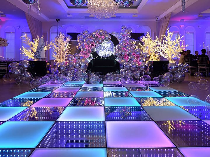 Piste de danse LED