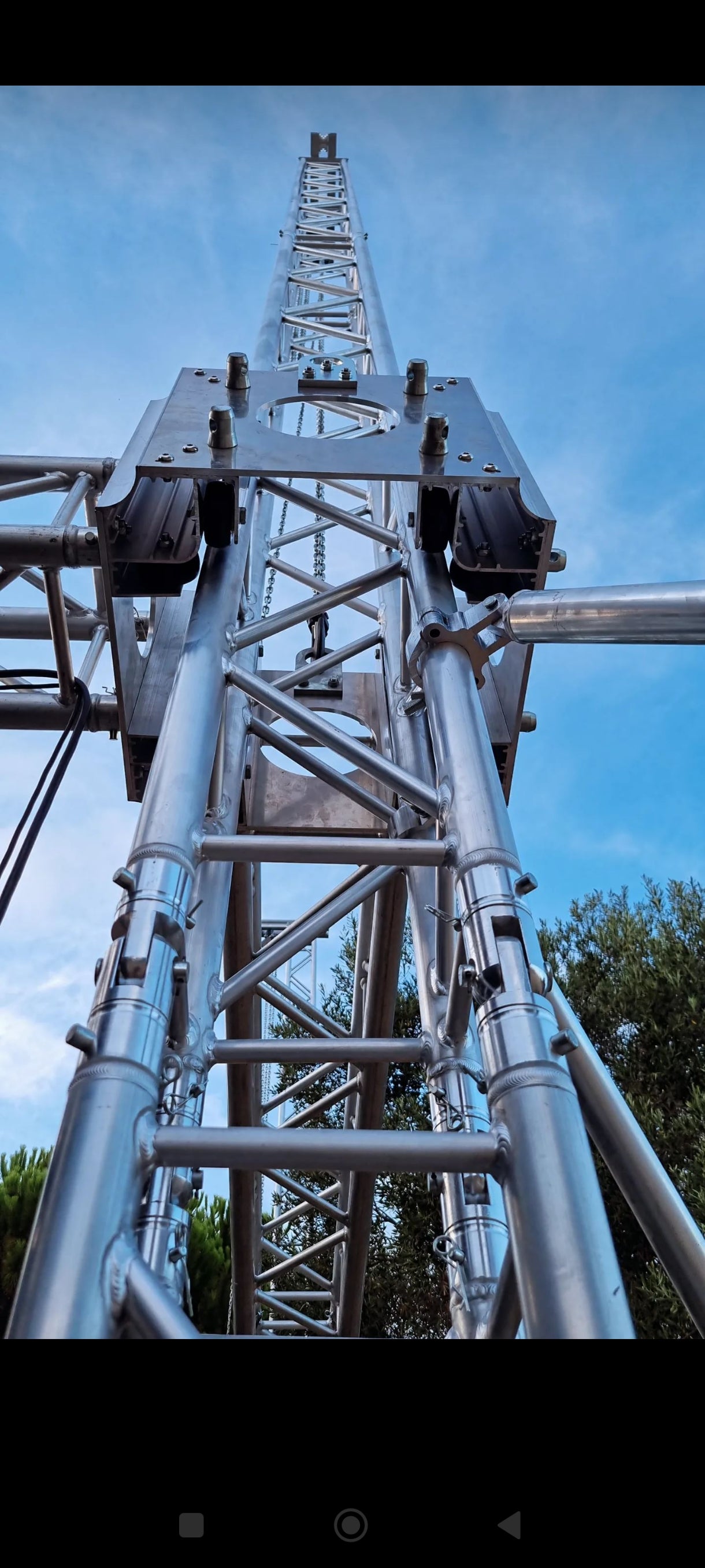 Tour de levage Hauteur 7m charge 1 tonne